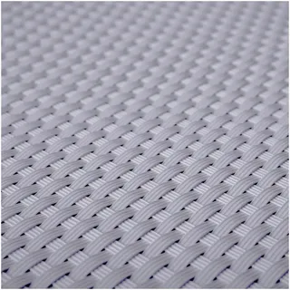 Balkonblende Sichtschutz Rattan Zaunblende HaGa silbergrau 0,9m (Meterware)