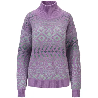 Dale of Norway Highland Feminine Sweater purple green ombre (Q00) L