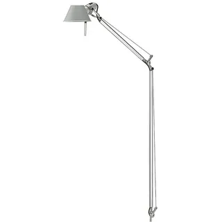 Stehleuchte Tolomeo Lettura Artemide grau, Designer de Lucchi & Fassina, max. 167 cm