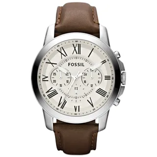 Fossil Grant FS4735 Leder 44 mm FS4735