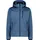 Herren-Softshelljacke in Melange-Optik mit abnehmbarer Kapuze Blaustein Mel 58