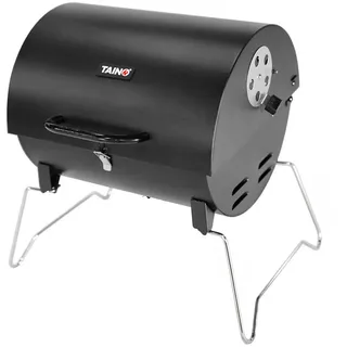 Taino Holzkohlegrill Charox Tragbar , Schwarz , Metall , 50x54x46 cm , Grills, Holzkohlegriller