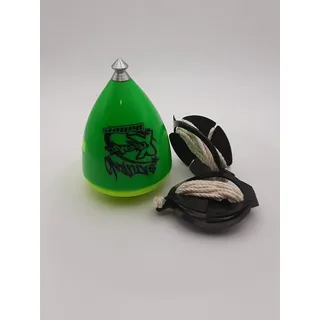 trompos space - Saturn XT Roller Gerardo Montero und Javi De Maria Kreisel, Grün, Medium (SXRVCUER)