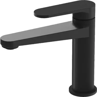 LAVITA Waschtischarmatur - Cetus Matt Schwarz | Wasserhahn | Mischbatterie für Waschbecken | Waschtisch-Armaturen Badezimmer | Einhand-Waschtischbatterie