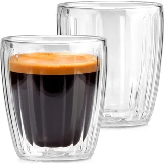 Doppelwandige Thermoskannen für Espresso, 120 ml, 2er-Set