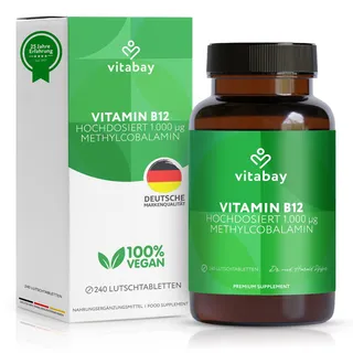 Vitabay Vitamin B12 Depot 1000 mcg Lutschtabletten 240 St