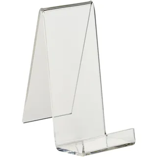 Buchständer Acryl 40 x 95 mm, Acryl (PMMA), transparent