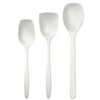 Rosti - Classic kitchen spoons Set of 3 - White