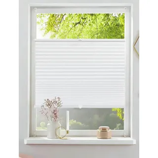 OTTO home Plissee LORRANA 80 x 210 cm weiß