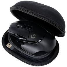 co2CREA case Harte reiseschutzhülle Etui Tasche für Logitech G502 Hero/G G502 X Plus Kabellose/Kabelgebundene Gaming-Maus, Nur Tasche