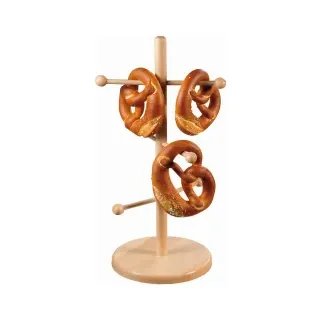 Schneider GmbH SCHNEIDER Brezelständer, Buchenholz, 6-armig