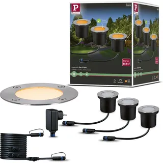 Paulmann Außenleuchte Aluminium 30,2 cm 3er Set anthrazit IP67