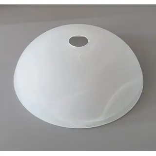 Lampenschirm Hängelampe MIKADO alabasterfarbig Ersatzschirm Fluter Pendelleuchte Lampenglas Lampschirme 30 cm Lampenschirm Stehlampe Fassung E27 Ersatzglas Stehlampe