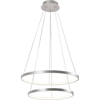 just light. HELIKE 1-flg. Ø 50 cm rund silber