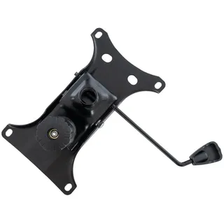CLP Sitzaufnahme für Bürostuhl Metall schwarz , Schwarz , 17.5x12x28 cm , Büromöbel, Bürostühle, Bürostuhl-Ersatzteile & Bodenschutzmatten