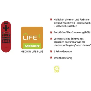 just light. JustLight Lola Smart LED Deckenleuchte Sabi 73 x 15 cm RGBW Smart