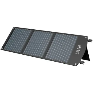 Solarpanel , Schwarz , Kunststoff, Textil , 122x36.6x2.5 cm , Elektrogeräte, Stromerzeuger