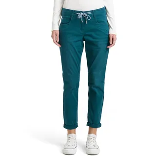 Tom Tailor Damen Tapered Relaxed Hose mit Kordelzug