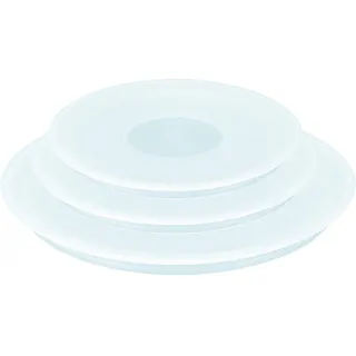 Tefal Ingenio Kunststoffdeckel 3-teiliges Set, 16/18/20 cm, kompatibel mit Ingenio Topf und Pfannensets, platzsparende Aufbewahrung, gefriergeeignet, spülmaschinengeeignet, hermetischer Verschluss, L98490