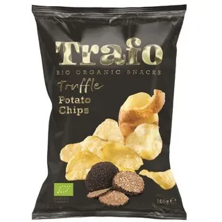 KARTOFFELCHIPS MIT SCHWARZEM TRÜFFELGESCHMACK, BIO, 100 g - TRAFO