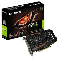 Gigabyte GeForce GTX 1050 Ti GV-N105TD5-4GD 4GB Grafikkarte schwarz