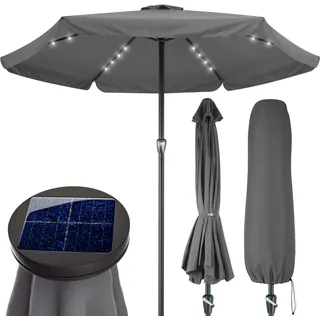 Parasol Athen Ø 330 cm Anthrazit