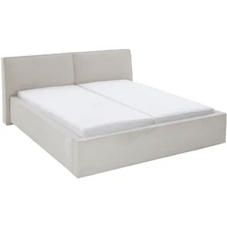 Meise Möbel meise.möbel Polsterbett Magnum 160 x 200 cm Stoff Beige