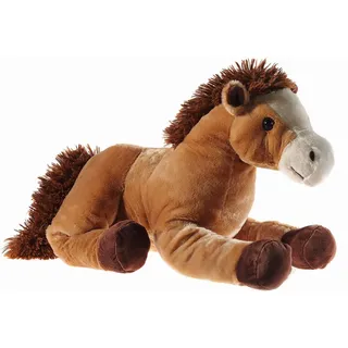 HEUNEC Pferd liegend 62 cm braun