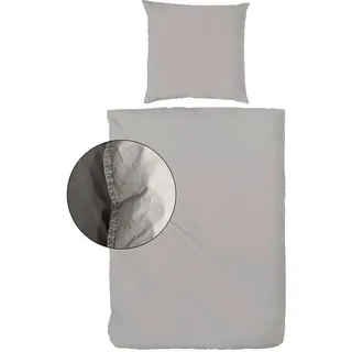 Stone Washed taupe 155 x 220 cm + 80 x 80 cm