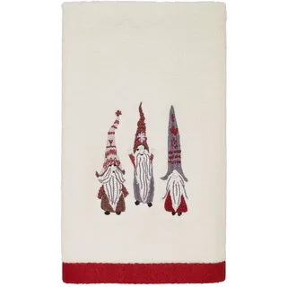 Avanti Linens Weihnachtswichtel-Kollektion, Baumwolle, elfenbeinfarben, Handtuch