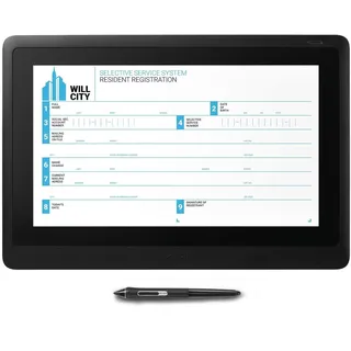 Wacom DTK-1660E Schwarz