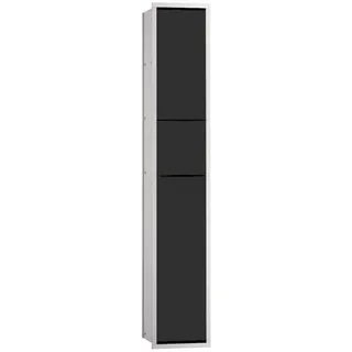 EMCO Asis 150 Hochschrank 96 x 16,8 cm Schwarz