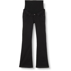 Noppies Maternity Damen Fenne Over The Belly Flared Jeans, Black-P090, 29