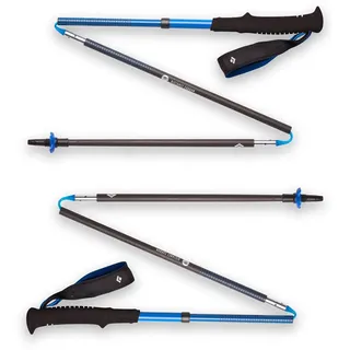 Black Diamond Distance Carbon Z Wanderstöcke (Größe 110CM, blau)