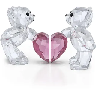 Swarovski Kris Bär Traumpartner, Romantische Kristallfigur Sammelfigur