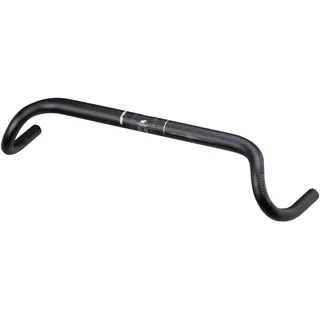 Spank Flare 25 Vibrocore Drop Bar Kleiderbügel Gravel/Straße, Erwachsene, Unisex, Schwarz, 460 mm