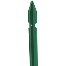 VERDELOOK Kunststoffbeschichteter T-Pfosten, 175 cm, Grün, für Gartenzaun