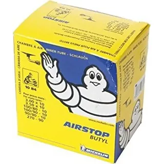 Michelin Reifenschlauch 3,00-10 / 3,50-10 / 100/80-10 / 100/90-10 / 90/90-10 - Schwarz