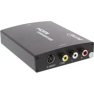InLine Konverter HDMI zu Composite/S-Video, mit Audio,