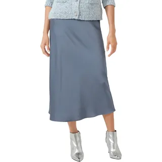 s.Oliver Damen 2173423 Midi-Satinrock (1er Pack)