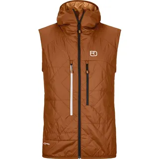 Ortovox Swisswool Piz Boé Vest Isolationsweste, Herren Tourenweste-Braun-XXL