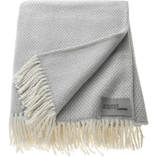 Schöner Wohnen Zen Kuscheldecke 140 x 200 cm Grau/Silber