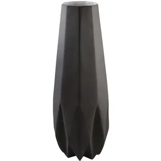 Kaiser Porzellan Tischvase »Polygono Star« Vase aus Biskuit-Porzellan, im zeitlosen Design, Höhe ca. 41 cm, grau