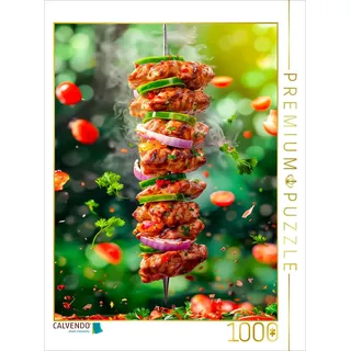 Calvendo Puzzle Fleischspieß 1000 Teile Lege-Größe 64x48cm Foto-Puzzle für glückliche Stunden