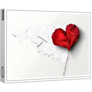 raxxa Premium-Puzzle "Origami Herz", 1000 Teile