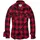 Brandit Flannel Bluse Rot/Schwarz M