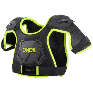 O'Neal Brustprotektor Peewee XS/S Schwarz/Neongelb