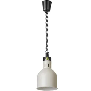 HENDI Verstellbare zylindrische Wärmelampe, HENDI, Weiß, 230V/250W,