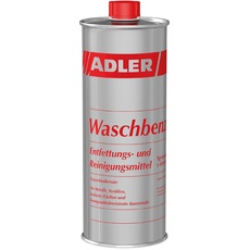 ADLER Waschbenzin - 500 ml - Reinigungsbenzin, Reinigungsmittel und Fleckenentferner, zur gezielten Reinigung von fettigen und öligen Verschmutzungen