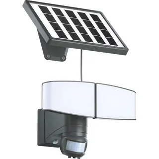 LED Solar Strahler Bewegungsmelder Leuchtdauer- Leuchtkraftregler 6000K 900lm